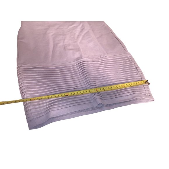 Premise Studio Light Lavender Ribbed Bottom Skirt (19") - Women's Size Medium - Picture 6 of 7